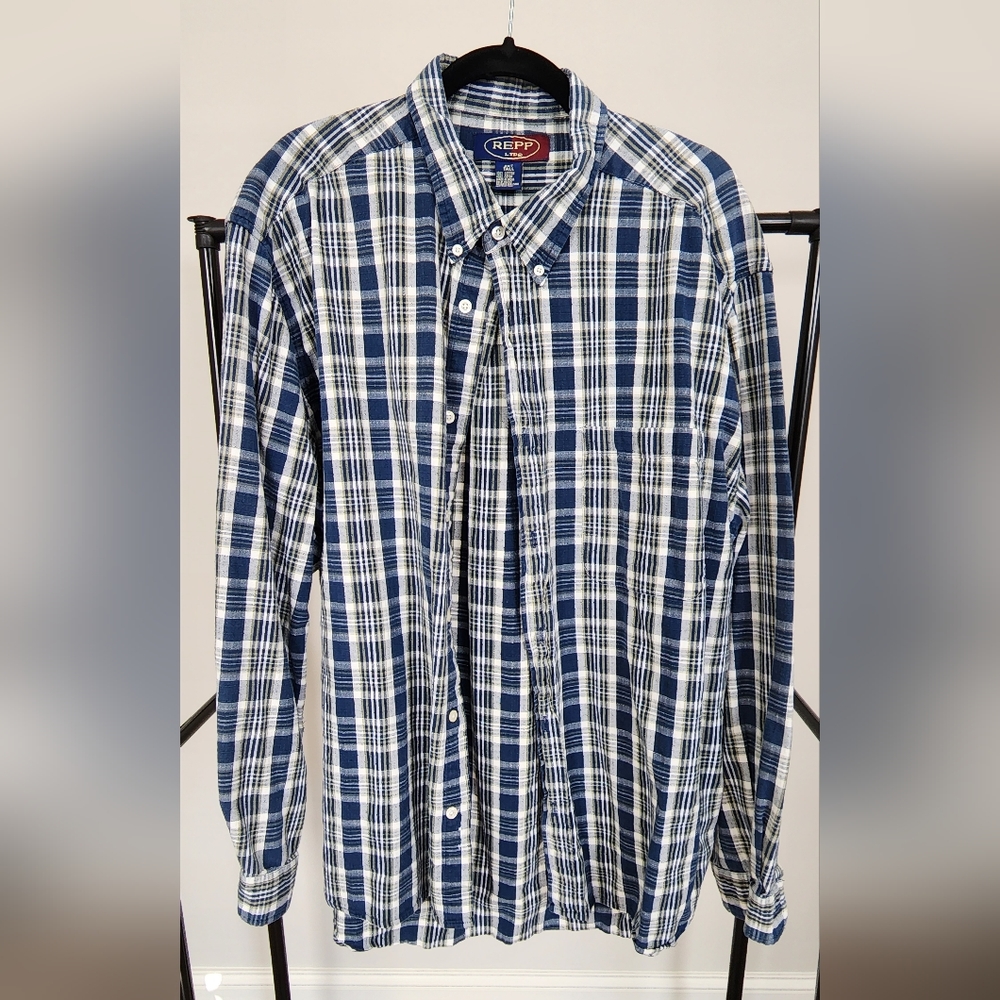 REPP LTD Plaid Button Down